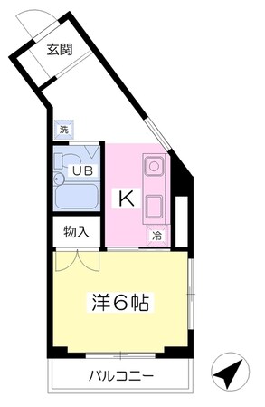 エルデ新千葉の物件間取画像